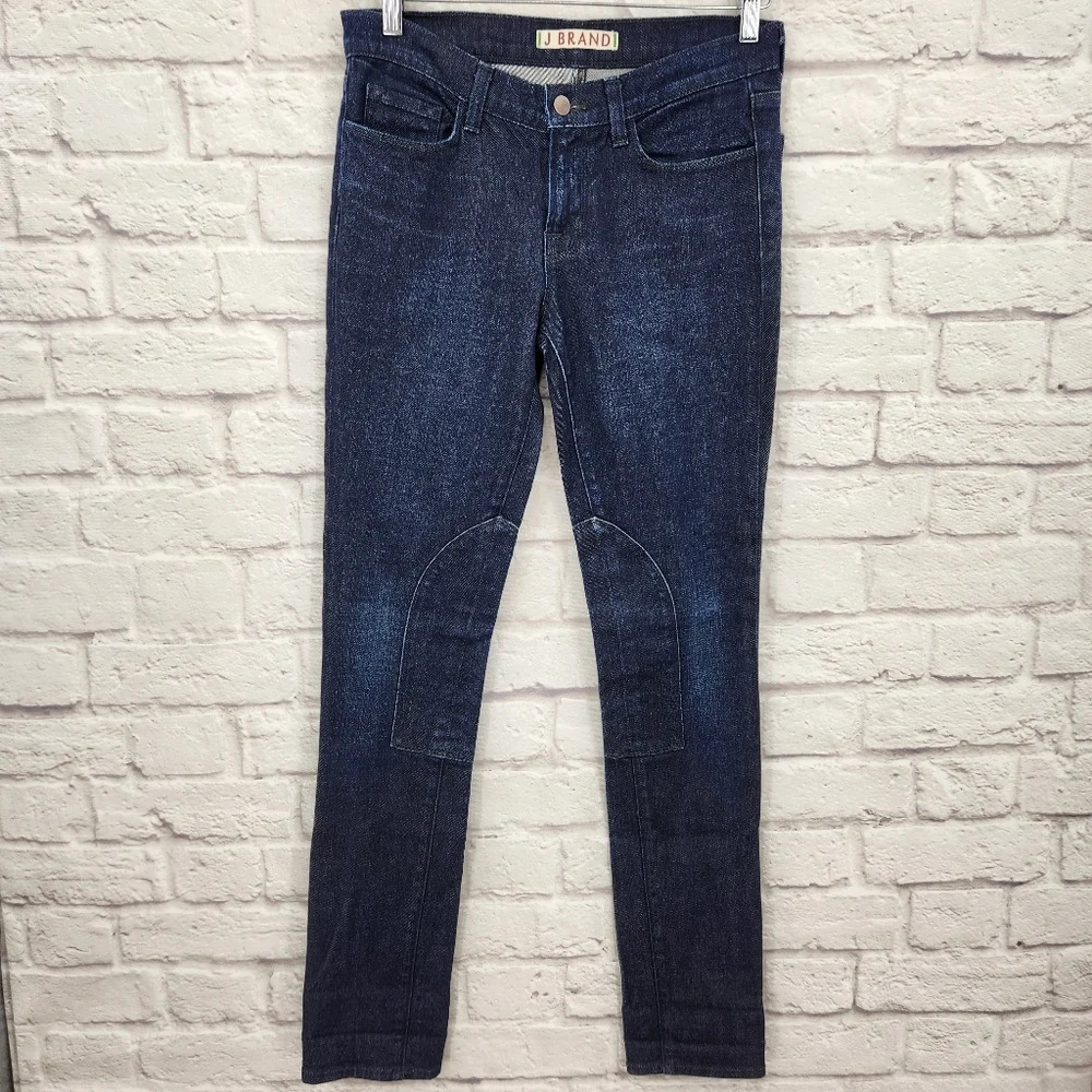 J BRAND Dark Wash Moto Suzuki Jeans Denim Size 29